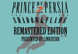Prince of Persia 2 - Remastered Edition Title Screen